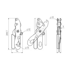 Стопор-десантер